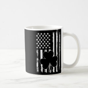 Irisches Shamrock-Flagge St Patricks Day Kaffeetasse