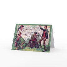 Irisches Sinti und Roma-Tragen der grünen