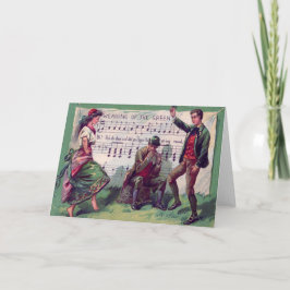 Irisches Sinti und Roma-Tragen der grünen Karte