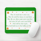 Irisches Sprichwort 2 Mousepad (Mit Mouse)