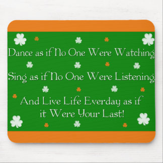 Irisches Sprichwort Mousepad