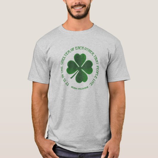 Irisches Sprichwort T-Shirt (Vorderseite)