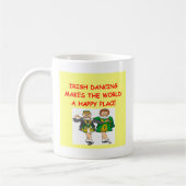 irisches Tanzen Kaffeetasse (Links)