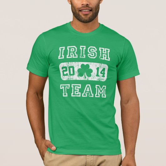 Irisches Team 2014 T-Shirt (Vorderseite)