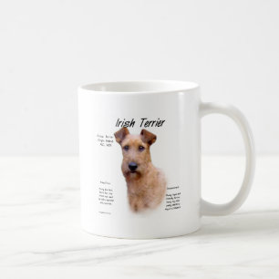 Irisches Terrier-Geschichtsentwurf Kaffeetasse