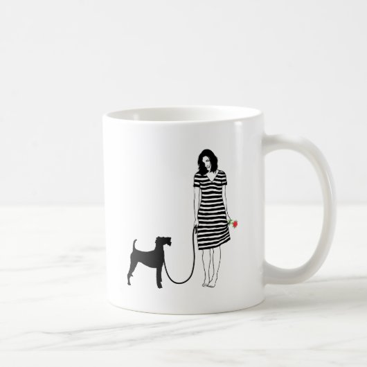 Irisches Terrier Kaffeetasse (Rechts)