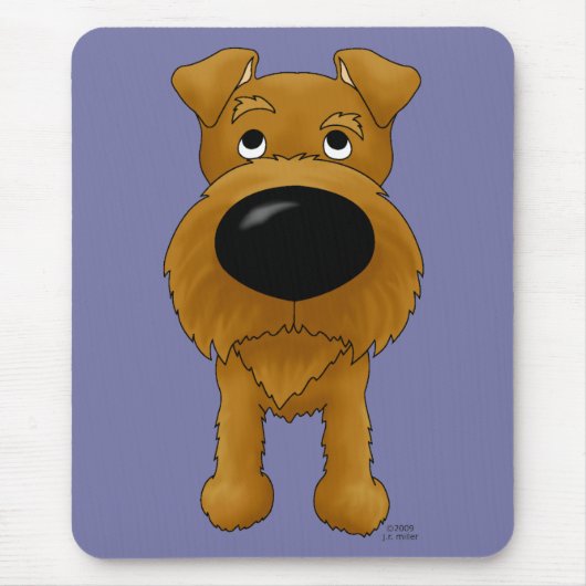 Irisches Terrier Mousepad (Vorne)