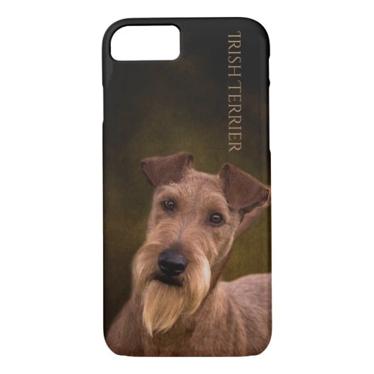 Irisches Terrier-Telefon-Kasten Case-Mate iPhone Hülle (Rückseite)