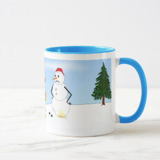 Irisches Terrier-Weihnachten Tasse