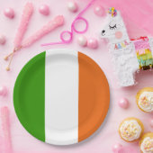 Irisches Tricolor Party Pappteller (Party)