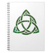 irisches Trifäkologrün Notizblock (Vorderseite)