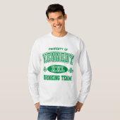 Irisches trinkendes Team Kennedys T-Shirt (Vorne ganz)