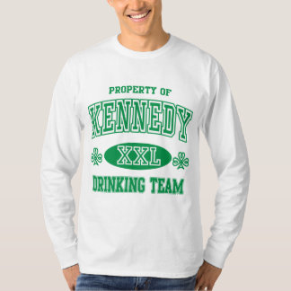 Irisches trinkendes Team Kennedys T-Shirt