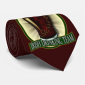 Irisches trinkendes Team Krawatte (Gerollt)