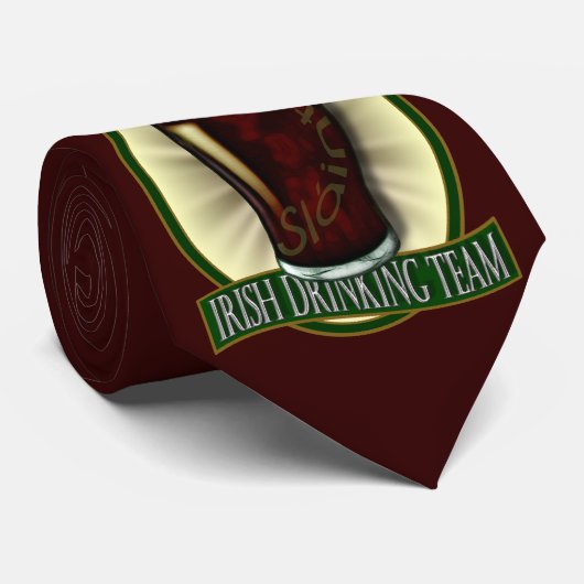 Irisches trinkendes Team Krawatte (Gerollt)