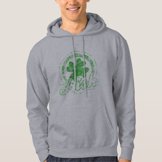 Irisches trinkendes Team-Sweatshirt Hoodie (Vorderseite)