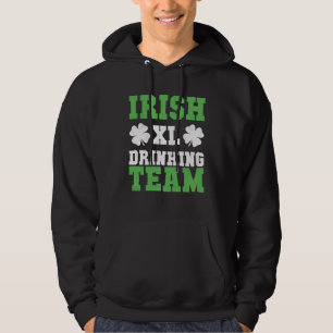 Irisches Trinkteam Baseball St. Patricks Tag Hoodie