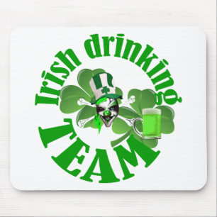 irisches Trinkteam Mousepad