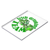 irisches Trinkteam Notizblock (Linke Seite)