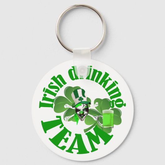 irisches Trinkteam Schlüsselanhänger (Vorderseite)