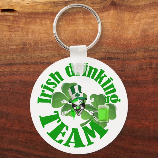 irisches Trinkteam Schlüsselanhänger (Vorderseite)