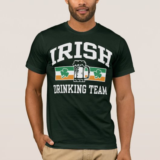 Irisches Trinkteam T-Shirt (Vorderseite)