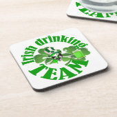 irisches Trinkteam Untersetzer (Linke Seite)