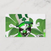 irisches Trinkteam Visitenkarte (Rückseite)