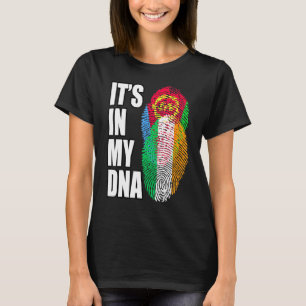 Irisches und eritreisches DNA-Flag Heritage T-Shirt
