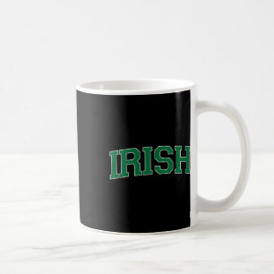 Irisches Vintage St. Patrick's Day T-Shirt Grün Re Kaffeetasse