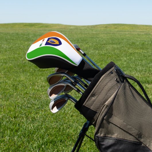 Irisches Wappen Golf Headcover (In SItu)