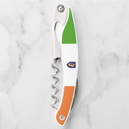 irisches Wappen Kellnermesser (Vorderseite)