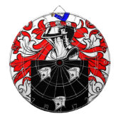 (Irisches) Wappen Kennedys Dartscheibe (vorne)