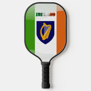 irisches Wappen Pickleball Schläger
