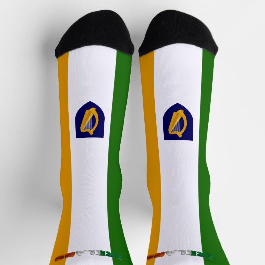irisches Wappen Socken (Oben)