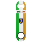 irisches Wappen Speed Flaschenöffner (Rückseite)