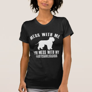 irisches Wasser Spanielentwurf T-Shirt