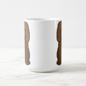 Irisches Wasserspaniel-HundeCartoon Kaffeetasse (Mittel)