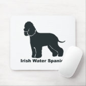 Irisches WasserSpaniel Mousepad (Mit Mouse)