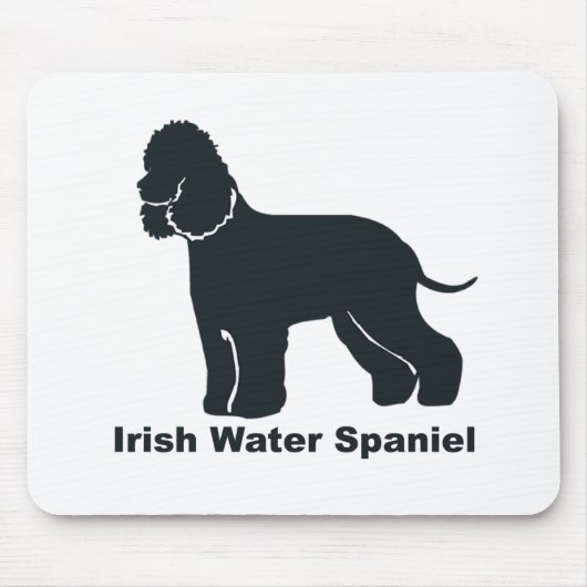 Irisches WasserSpaniel Mousepad (Vorne)