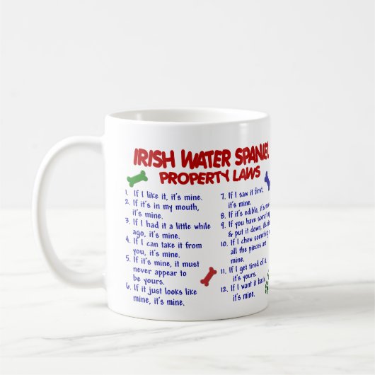 IRISCHES WASSERSPANIEL PL2 KAFFEETASSE (Links)