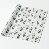 Irisches Weihnachtsgeschenk Geschenkpapier (Ungerollt)
