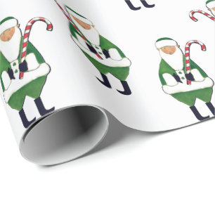 Irisches Weihnachtsgeschenk Geschenkpapier