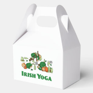 Irisches Yoga Lustiger St. Patrick's Day Geschenkschachtel