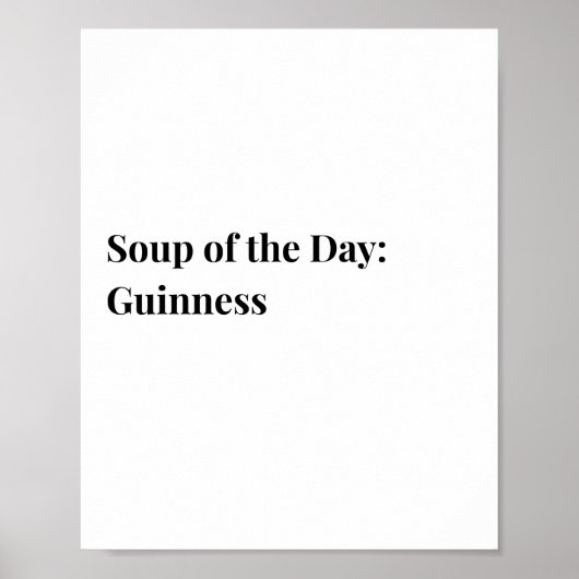 Irisches Zitatposter, Guinness-Themenposter Poster (Vorne)