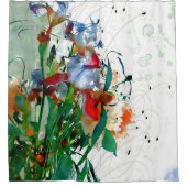 Iriser Duschvorhang (Vorderseite)