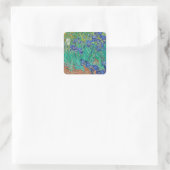 "IRISES 1889" VON VINCENT Van Gogh STICKER (Tasche)