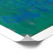 "IRISES 1914-1917" CLAUDE MONET POSTER (Ecke)