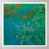 "IRISES 1914-1917" CLAUDE MONET POSTER (Vorne)
