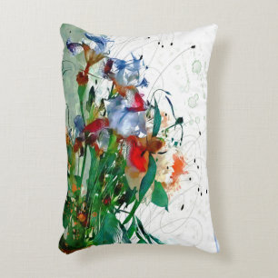 Irises Accent Pillow Dekokissen